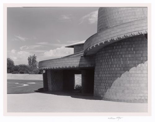 Exterior with "streams", from the series The David and Gladys Wright House