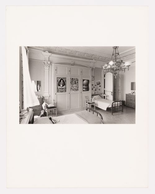 Interior view of the front room in the west part of Shaughnessy House, Montréal, Québec, Canada