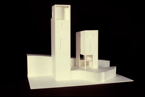 View of model for Reconstrução do Portal de Riquer, Alcoi-Valencia, Spain