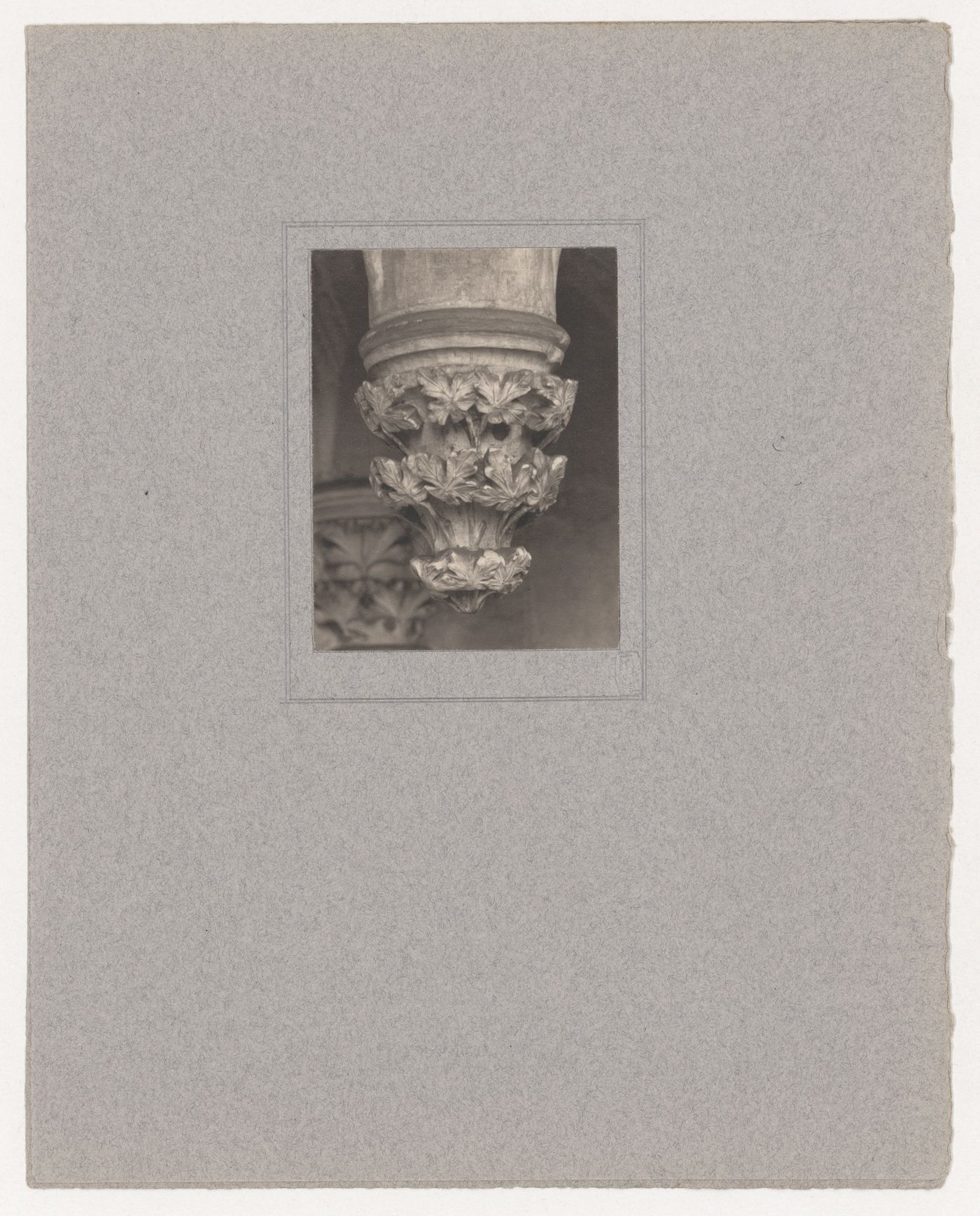 Plate from portfolio ''York Minster Chapter House''