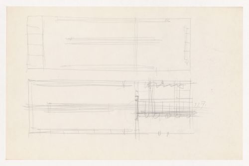Sketch plans for the Gymnasium