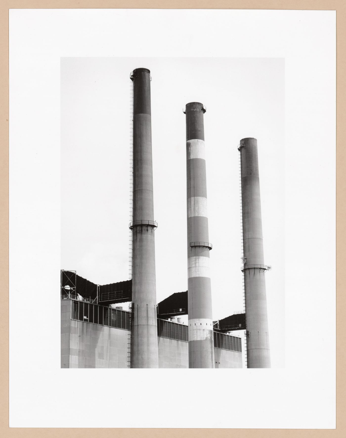 Courtney Bay generating station, New Brunswick Electric Power Commission, St. John, New Brunswick, from the series The Forms of Canadian Industrial Architecture