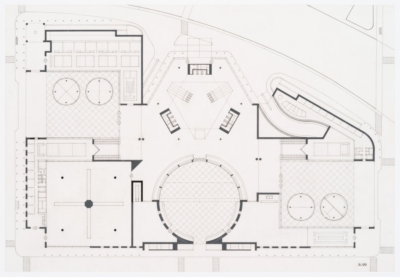 Tokyo International Forum Competition, Japan: plan