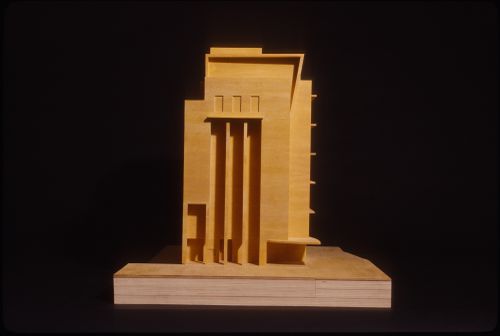 View of model for Remodelação do Cinema Condes, Lisbon, Portugal