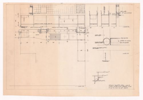 Kitchen counter and sink details for Refeitório da Refinaria Angola, Matosinhos, Portugal