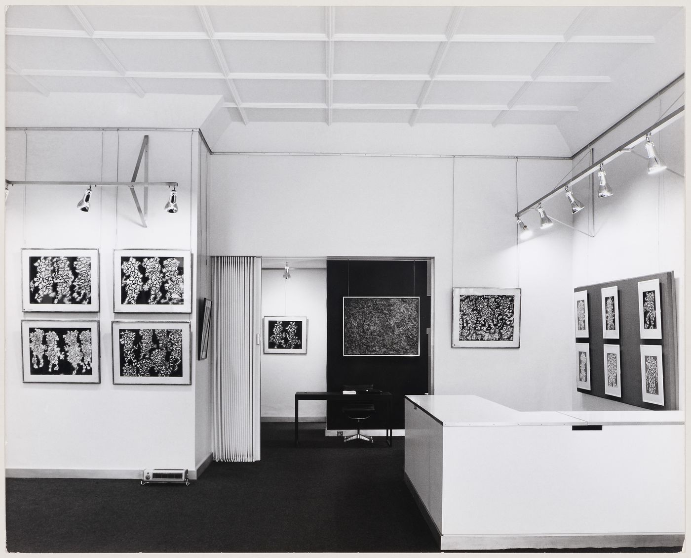 Interior view of Robert Fraser Gallery, London, England