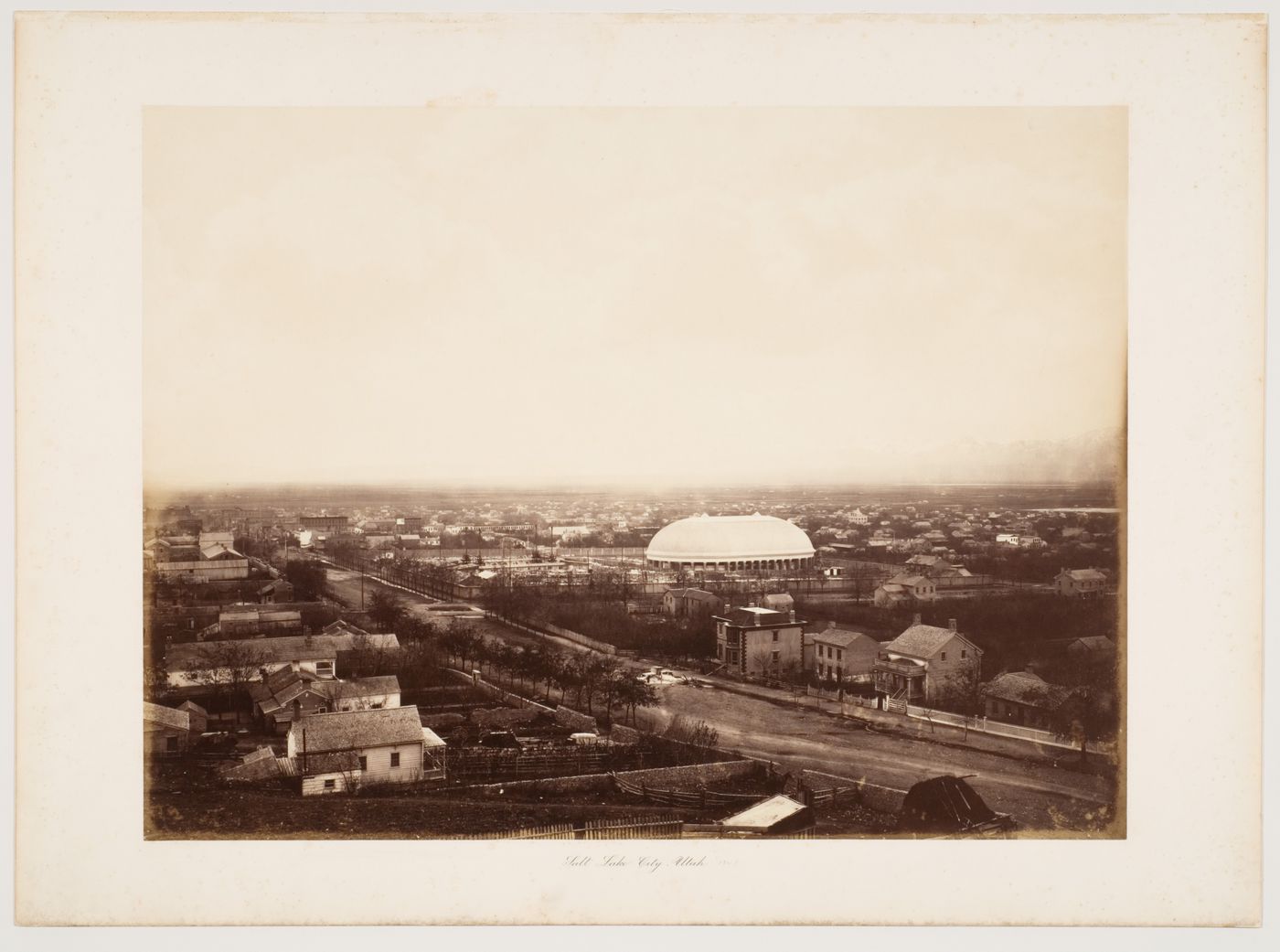 View of Salt Lake City, Utah