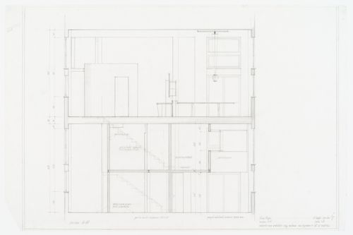 Section for Casa Righi, Milan, Italy