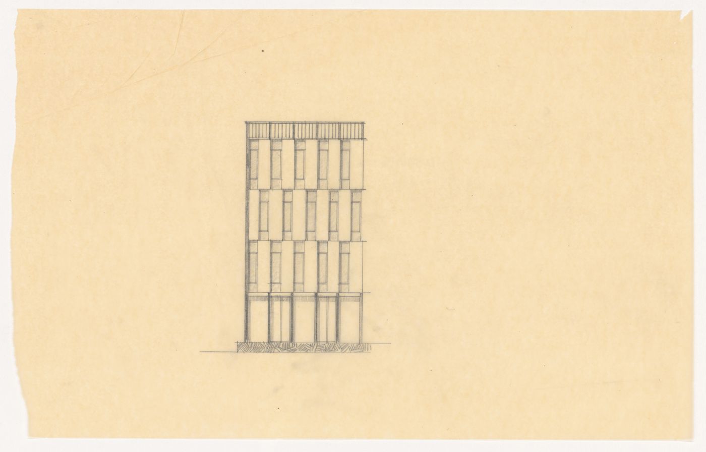 Cladding study for United States Embassy, Oslo, Norway