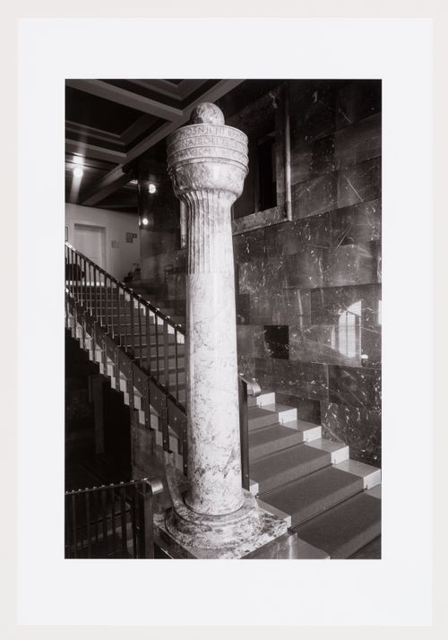 Main staircase, Chamber of Commerce, Ljubljana, Slovenia