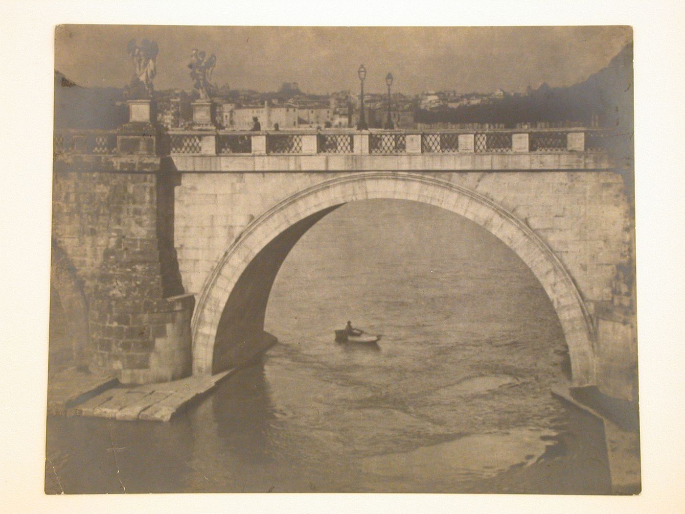 Ponte San Angelo [?]: Illustration to James' "Portrait of a Lady", Rome, Italy