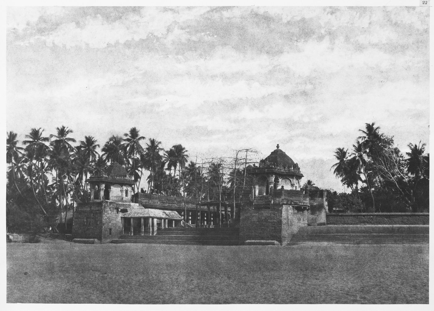 Triviar.  Ghaut on river side.