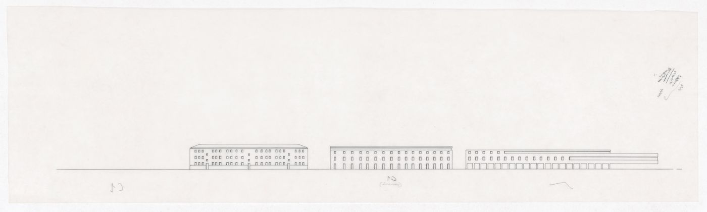 Elevations for Recuperação da Área do Campo di Marte, Giudecca, Italy