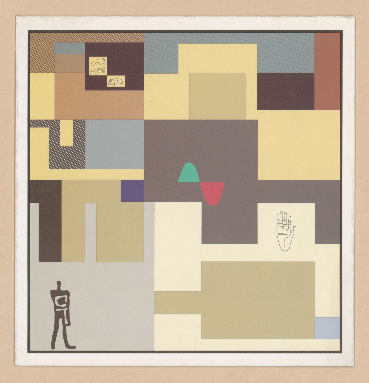 Card with abstract forms by Aditya Prakash
