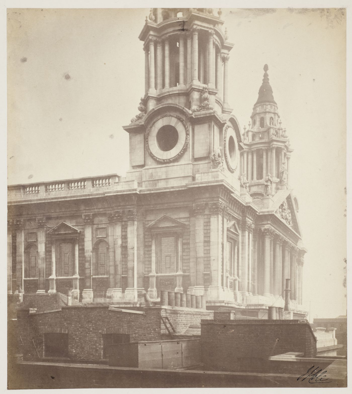 St. Pauls' Towers at Evening