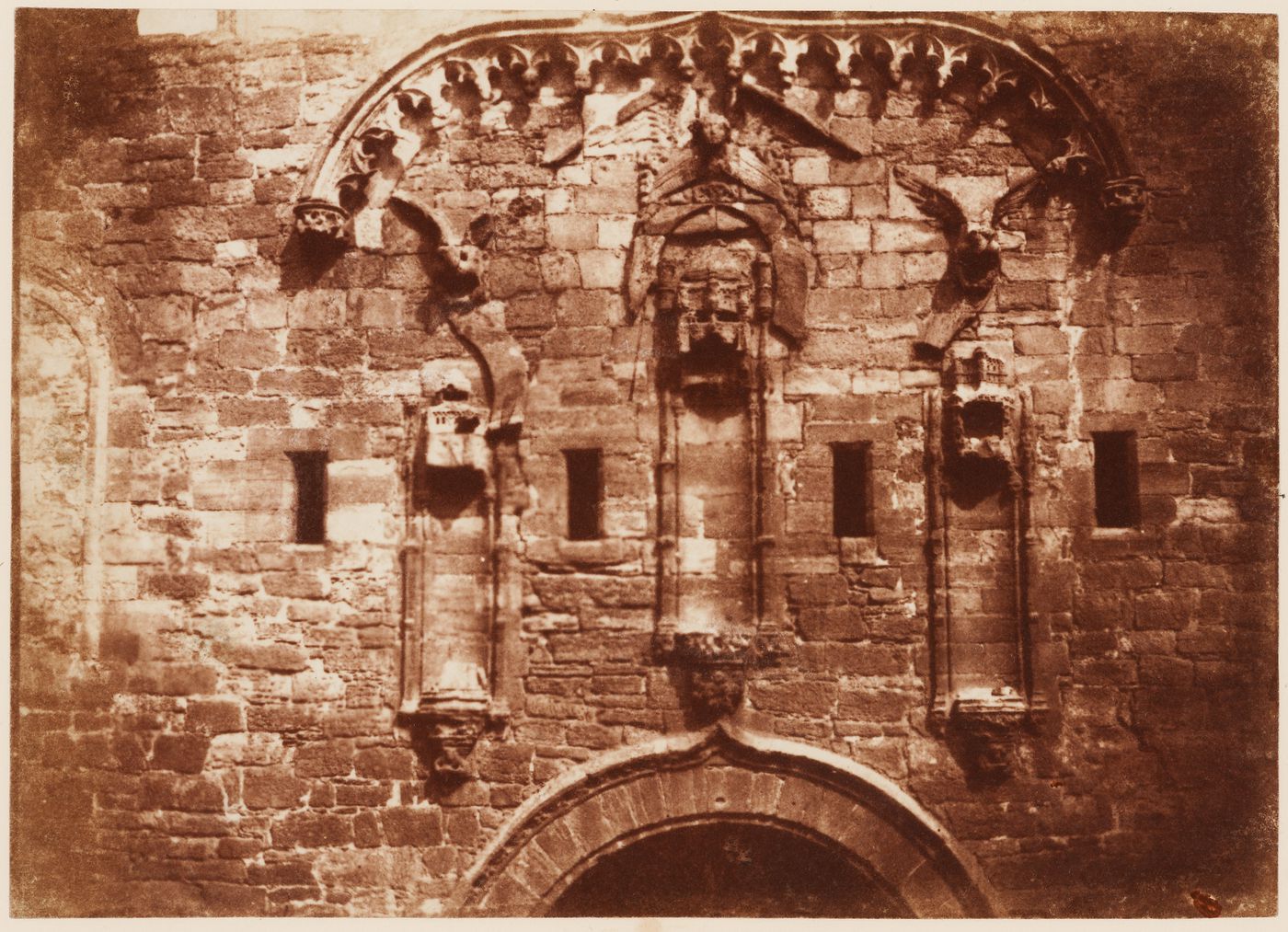 Detail of Linlithgow Palace, Linlithgow, Scotland