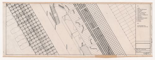 Cut-away axonometric view of housing, Potteries Thinkbelt