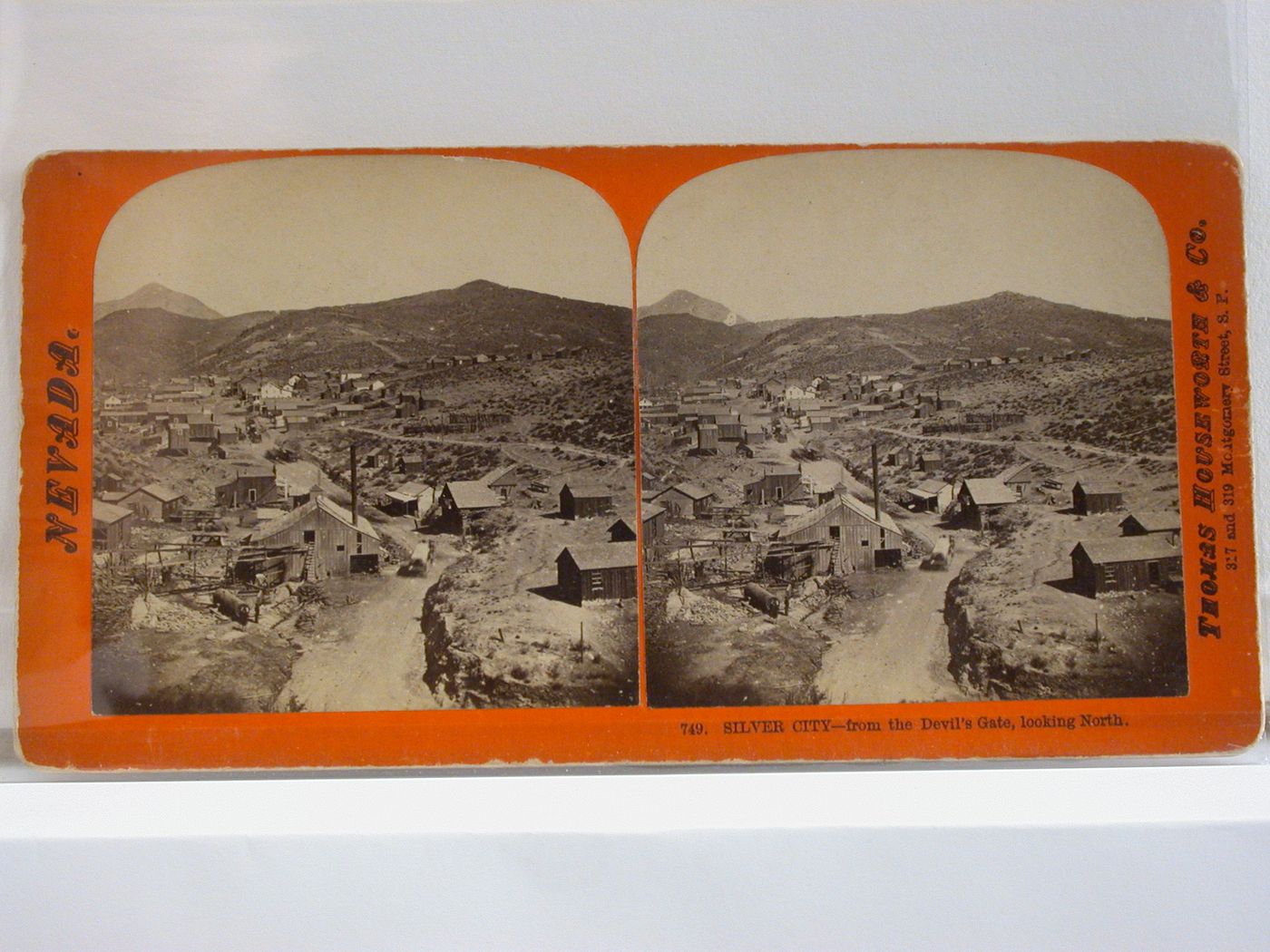 Nevada, View of Silver City