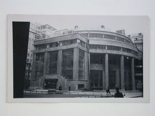 Exterior view of the club-theater of VTsIK residential complex, Moscow