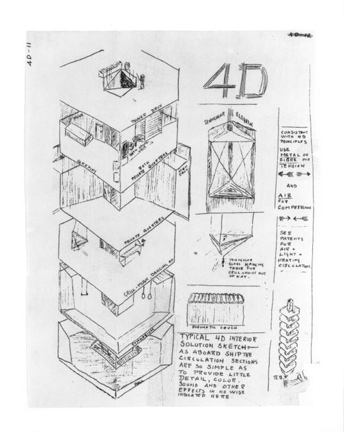 'Typical 4D Interior solutionsketch'