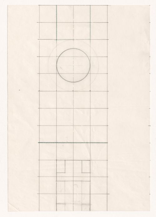 Sketch for La casa più bella di architettura del mondo [The most beautiful house in the world]
