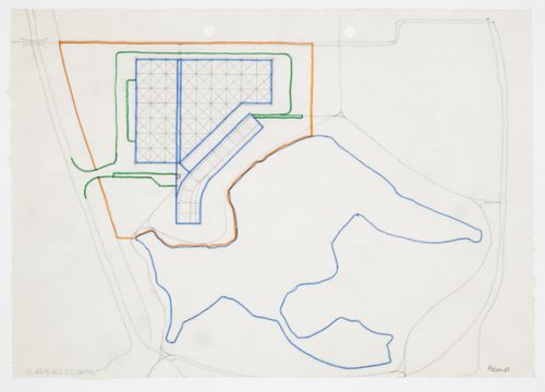 British Olivetti Headquarters, Milton Keynes, England: plan