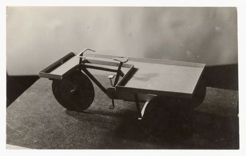 Photograph of rehri model