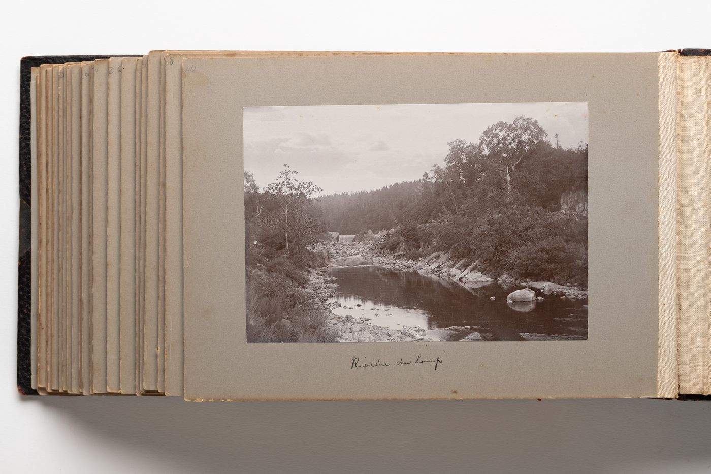 View of the Rivière du Loup and the Chute de Rivière du Loup, Quebec, Canada
