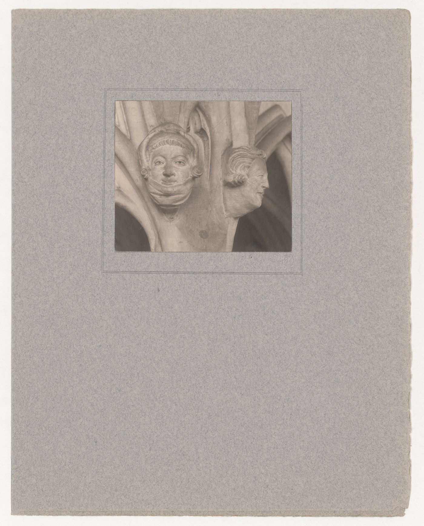 Plate from portfolio ''York Minster Chapter House''