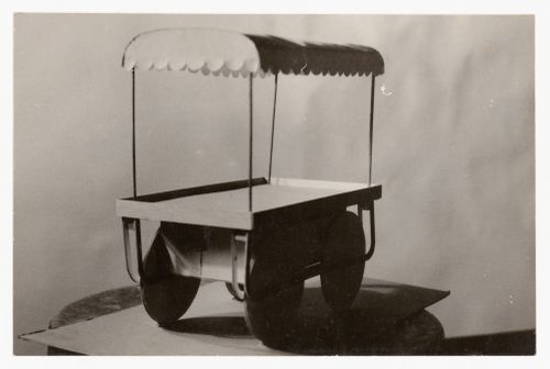 Photograph of rehri model