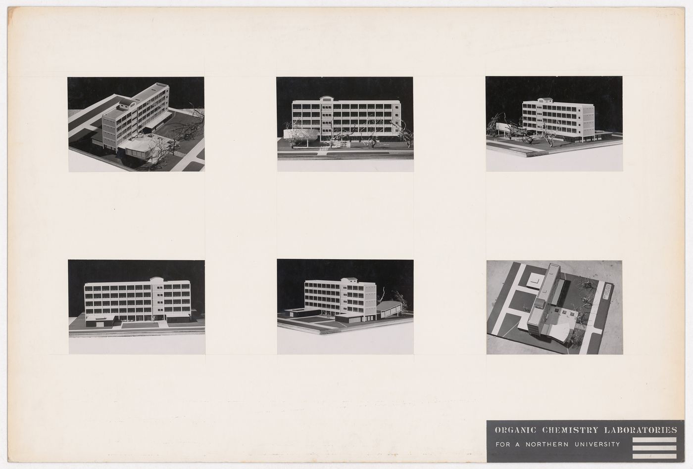 Organic Chemistry Laboratories for a Northern University, England: views of model