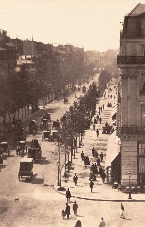 Plate from album ''Buildings, parks and streets of Paris, Versailles and environs, France''