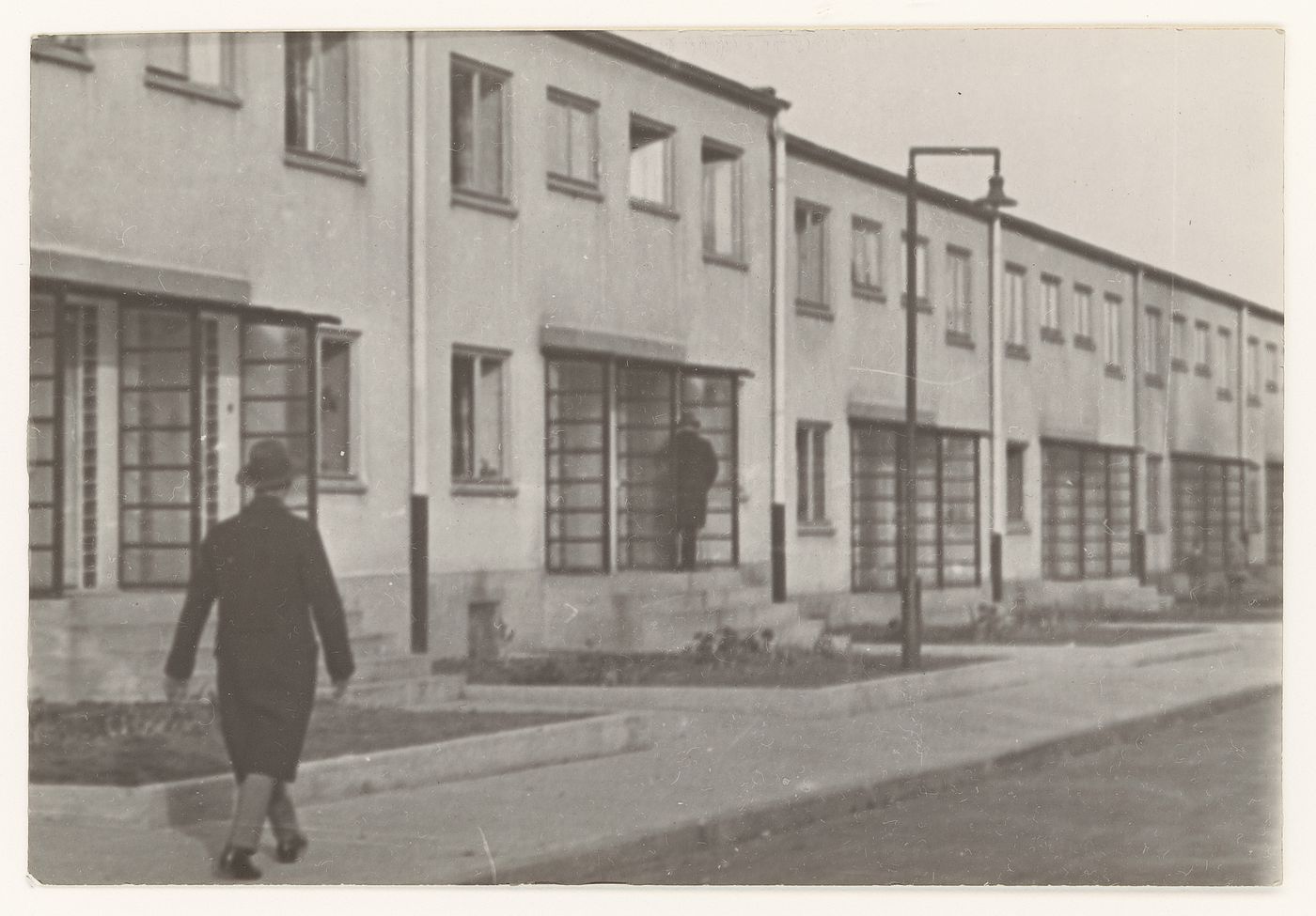 Study of a housing project for a documentary film with the working title 'Frankfurter Siedlungen' [Frankfurt Housing Complexes], Frankfurt am Main, Germany