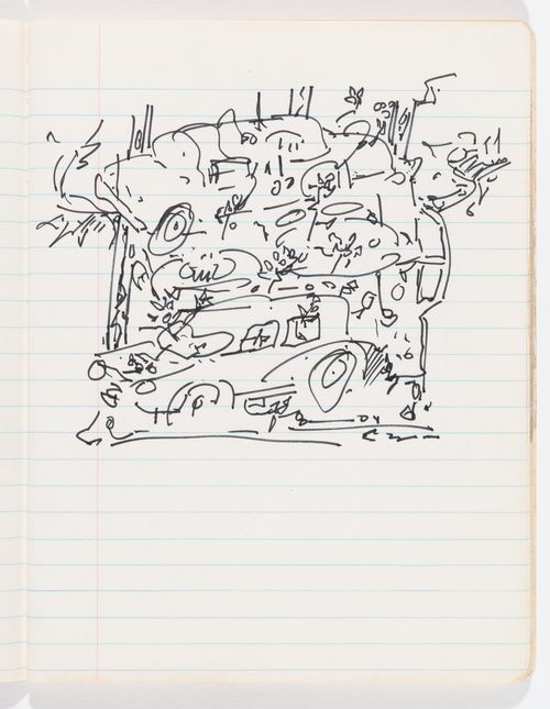 Sketch for Garbage Wall