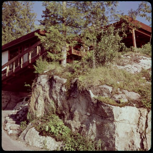 Exterior view of house (Bayles House?)