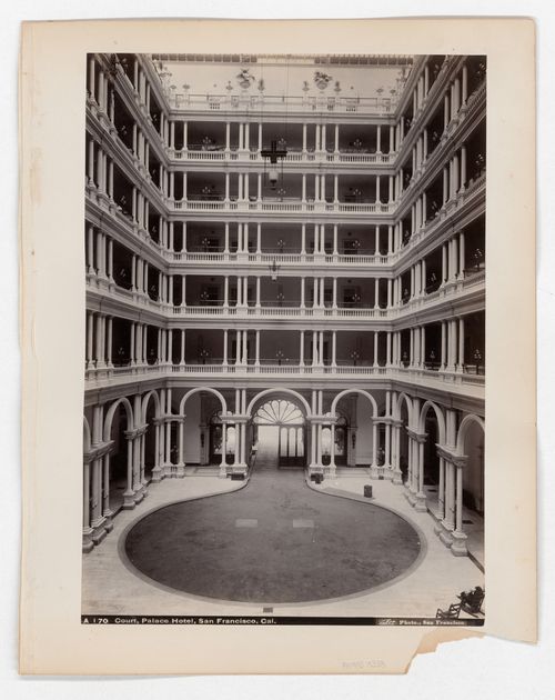 Court, Palace Hotel, San Francisco, California