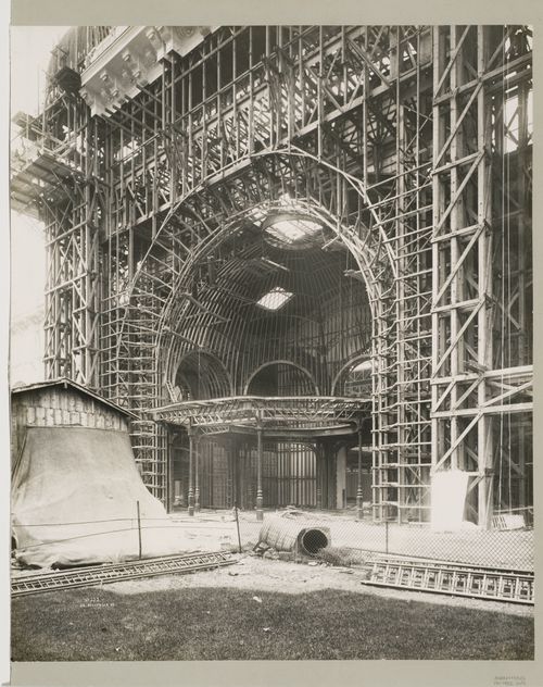 Exposition universelle internationale de 1900 (Paris, France): Contruction of the exposition