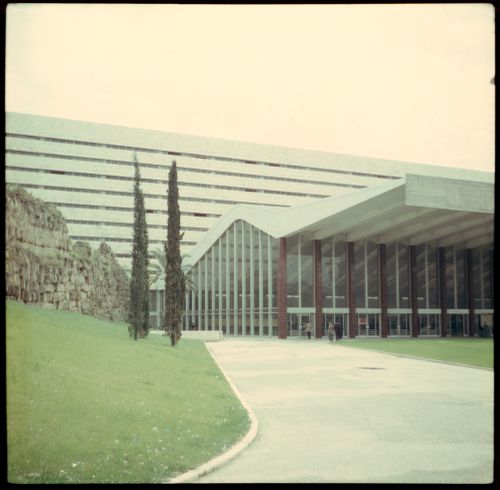 View of Roma Termini railway station, Rome, Italy