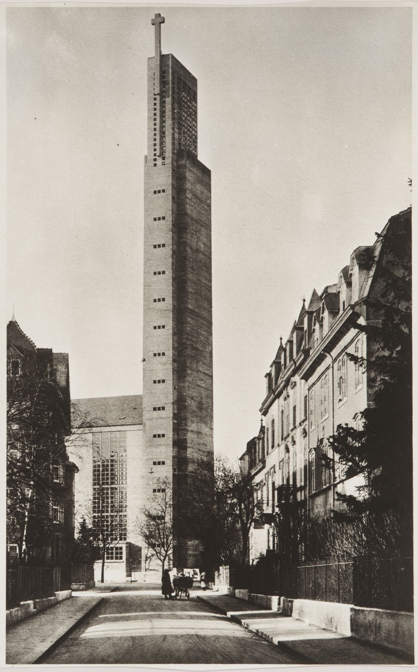 Église Saint-Antoine à Bâle. Suisse. Karl Moser, architecte à Zurich
