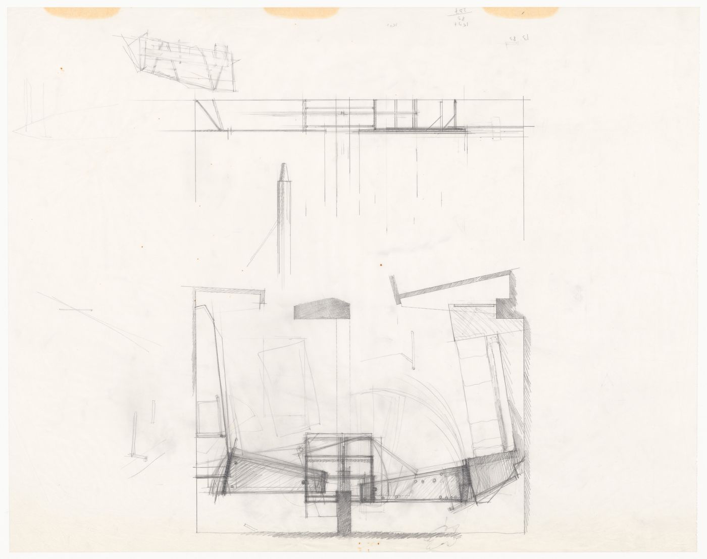 Sketches for Casa De Paolini, Milan, Italy