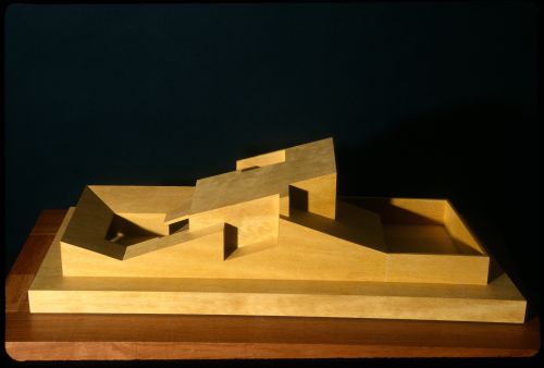 View of model for Habitação Dr. Júlio Gesta, Matosinhos, Portugal