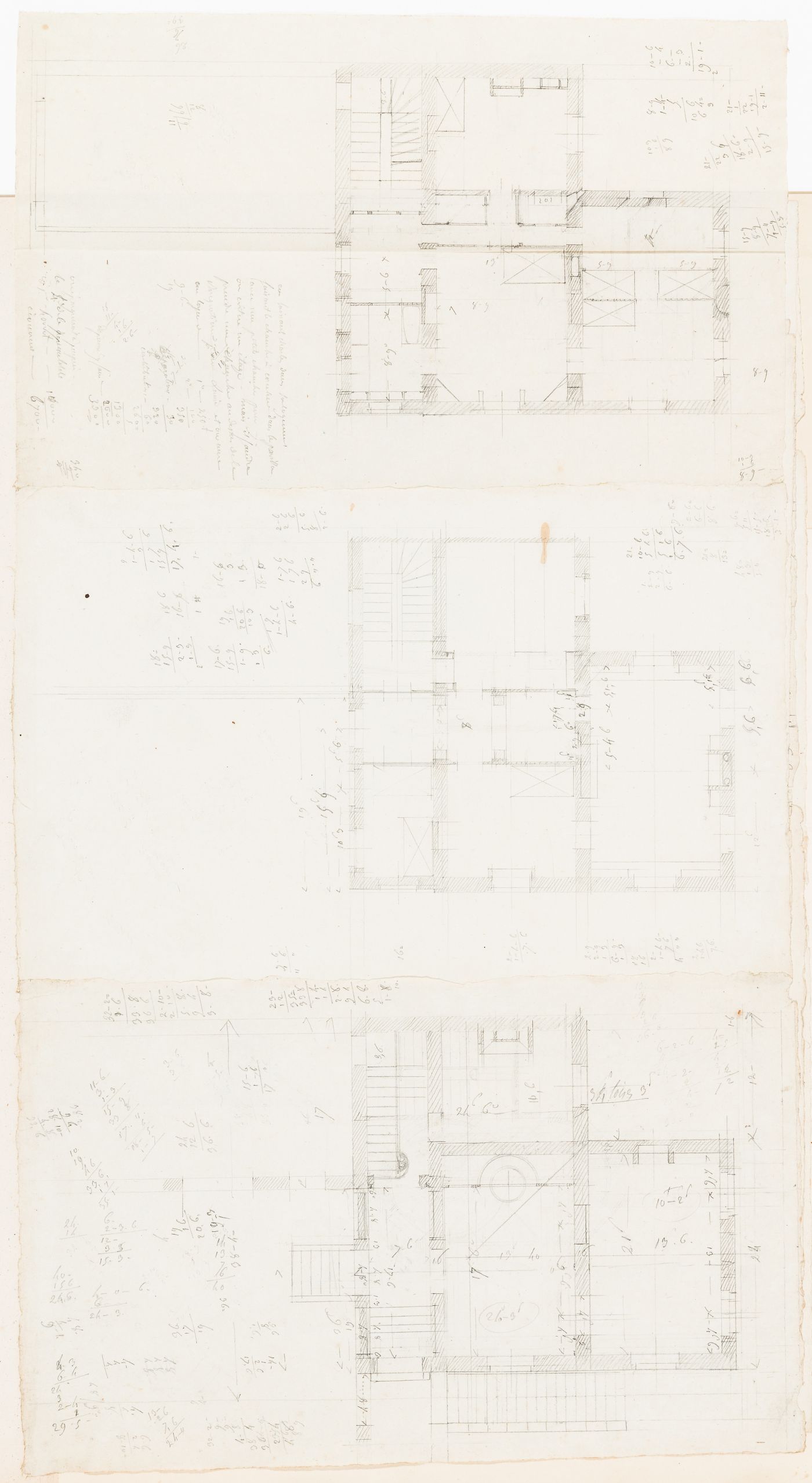 Rohault de Fleury House, 12-14 rue d'Aguesseau, Paris: Ground floor plan