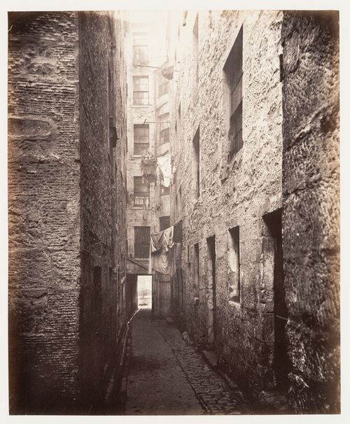 View of Close No. 148, High Street, Glasgow, Scotland