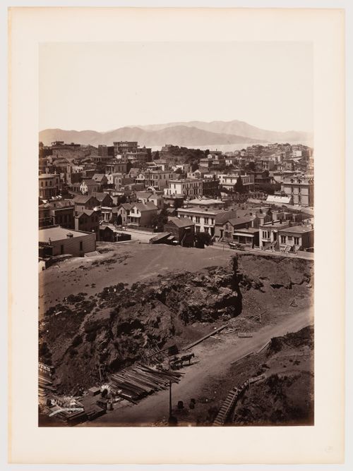 Section 4 of 13 of Panorama of San Francisco from California Street Hill, San Francisco, California