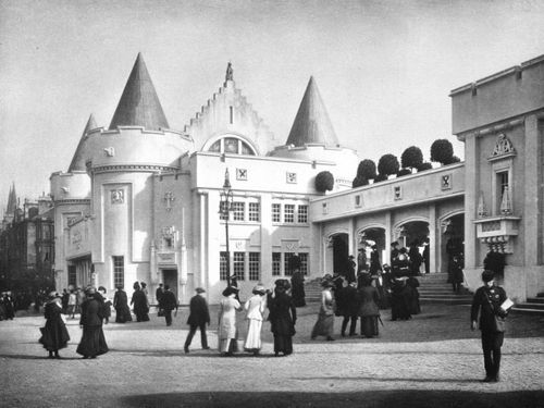 Plate from ''Souvenir Album of the Scottish Exhibition of National History, Art and Industry Glasgow 1911''