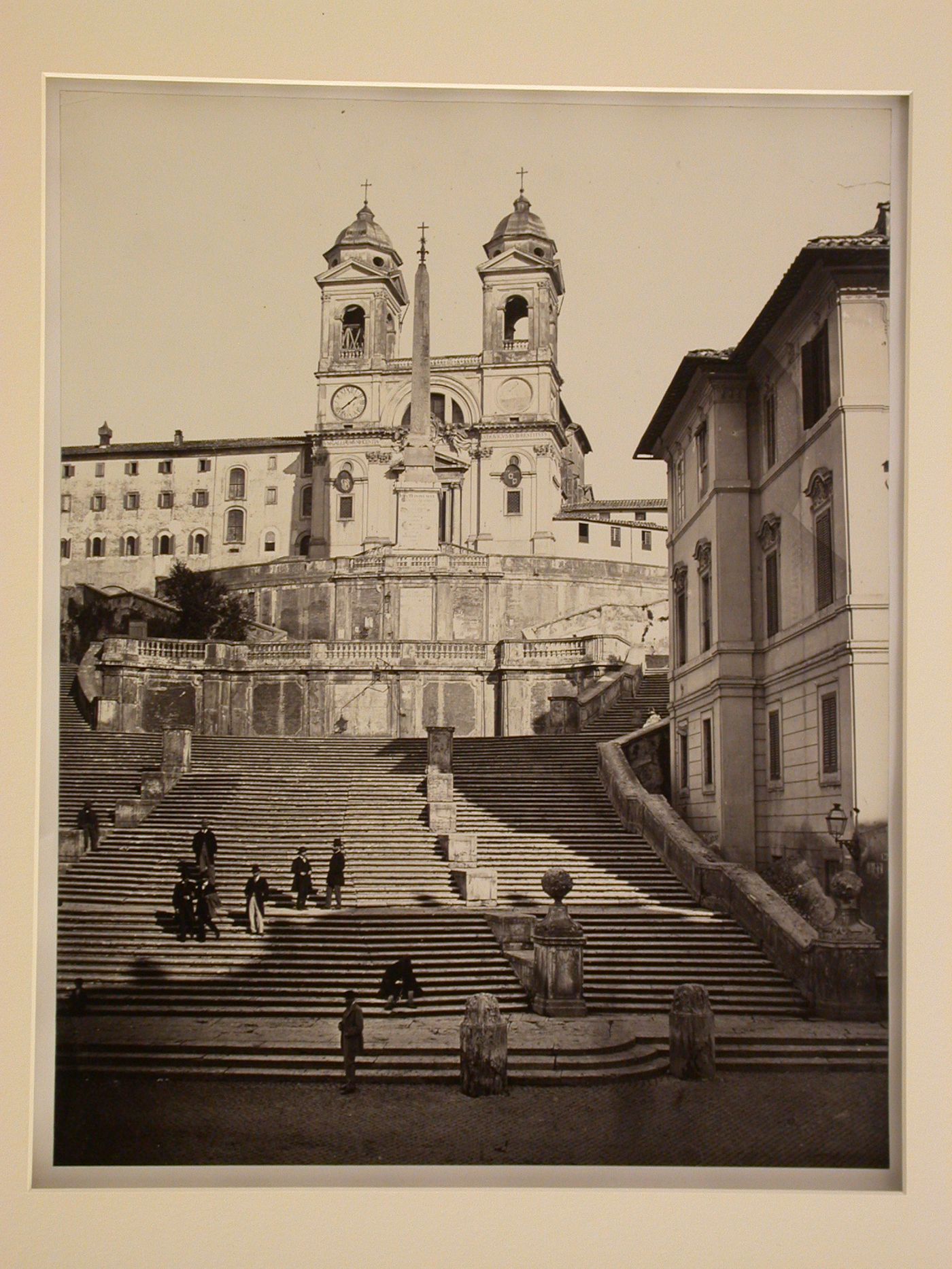 Piazza di Spagna and La Trinita dei Monti, Rome, Italy