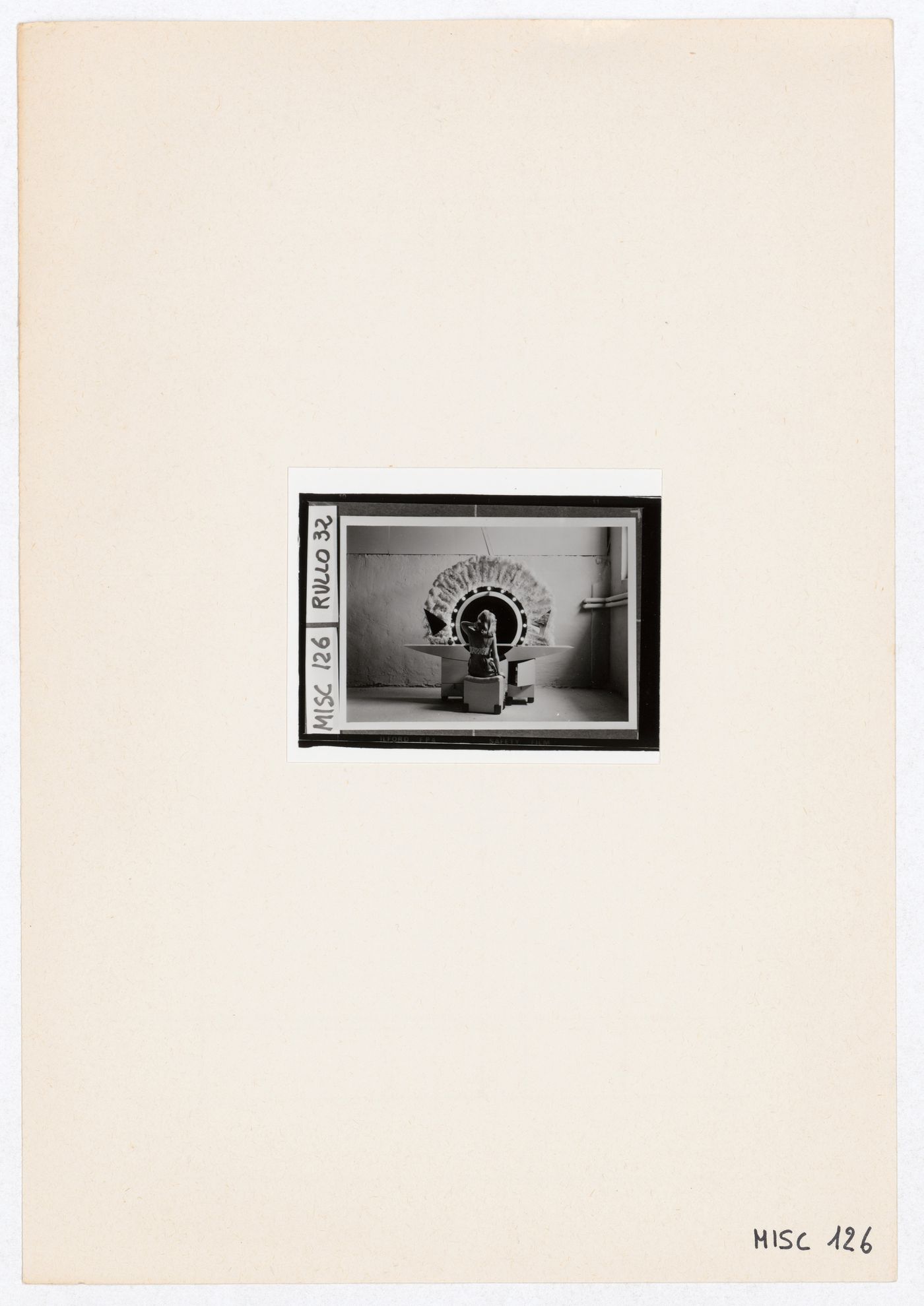 Photograph for the exhibition Hans Hollein. Opere 1960-1988