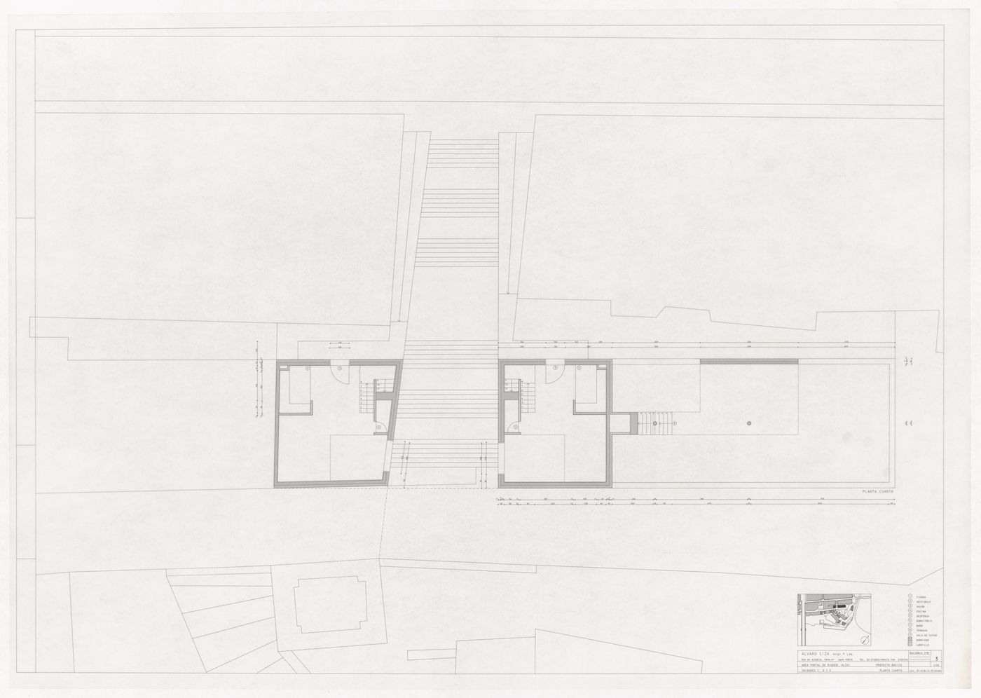 Plan for Reconstrução do Portal de Riquer, Alcoi-Valencia, Spain