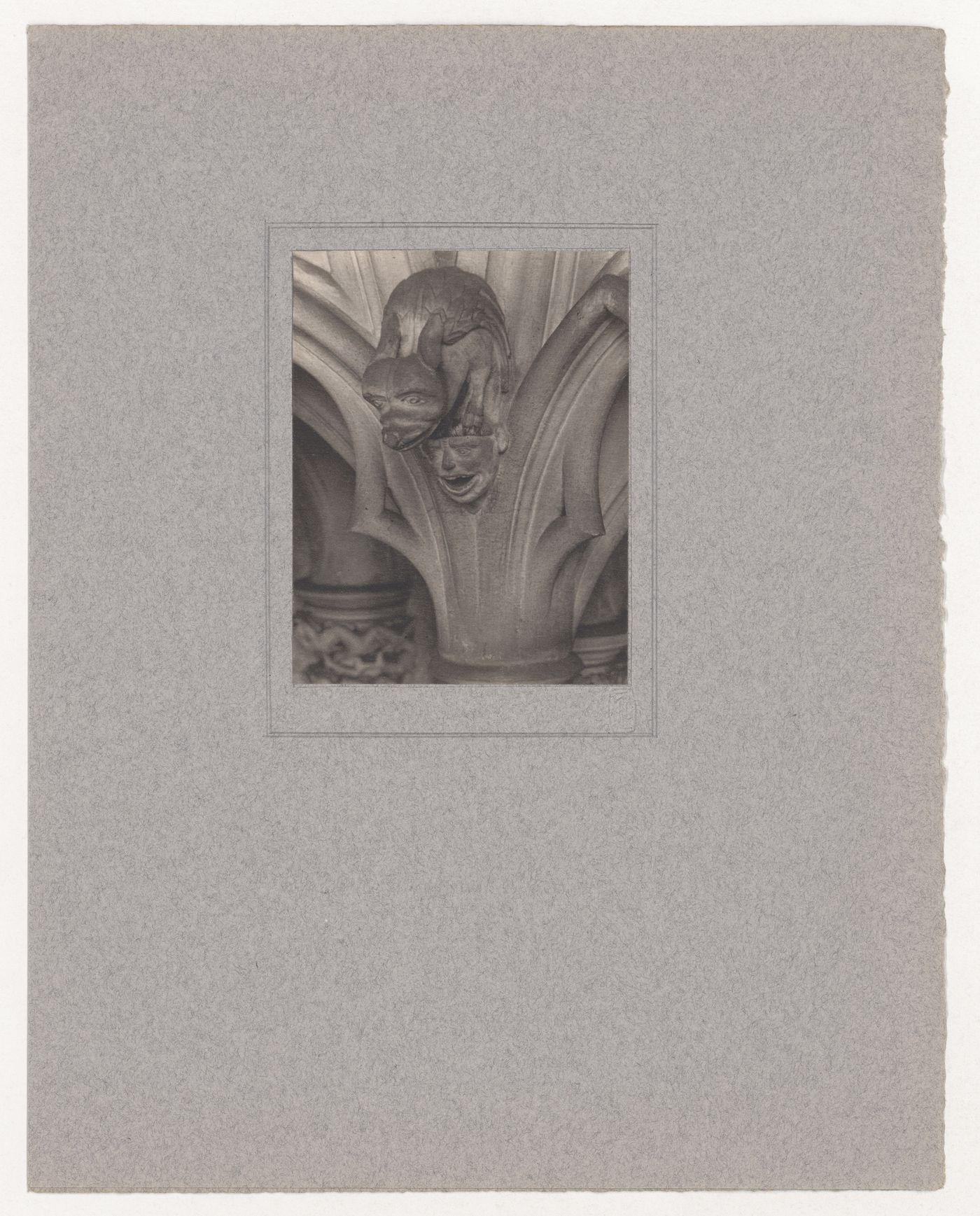 Plate from portfolio ''York Minster Chapter House''