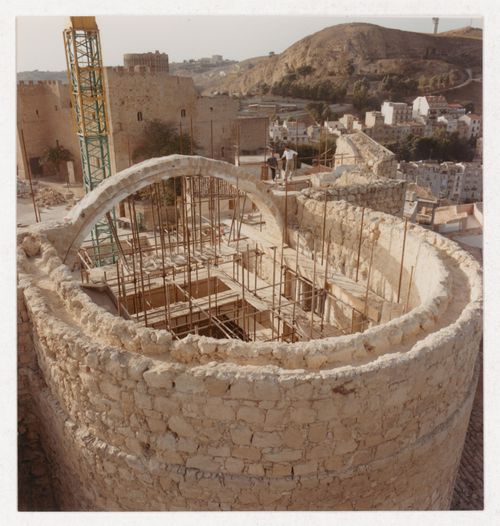 View of construction work for Reconstrução da Igreja Madre de Salemi, Salemi, Italy